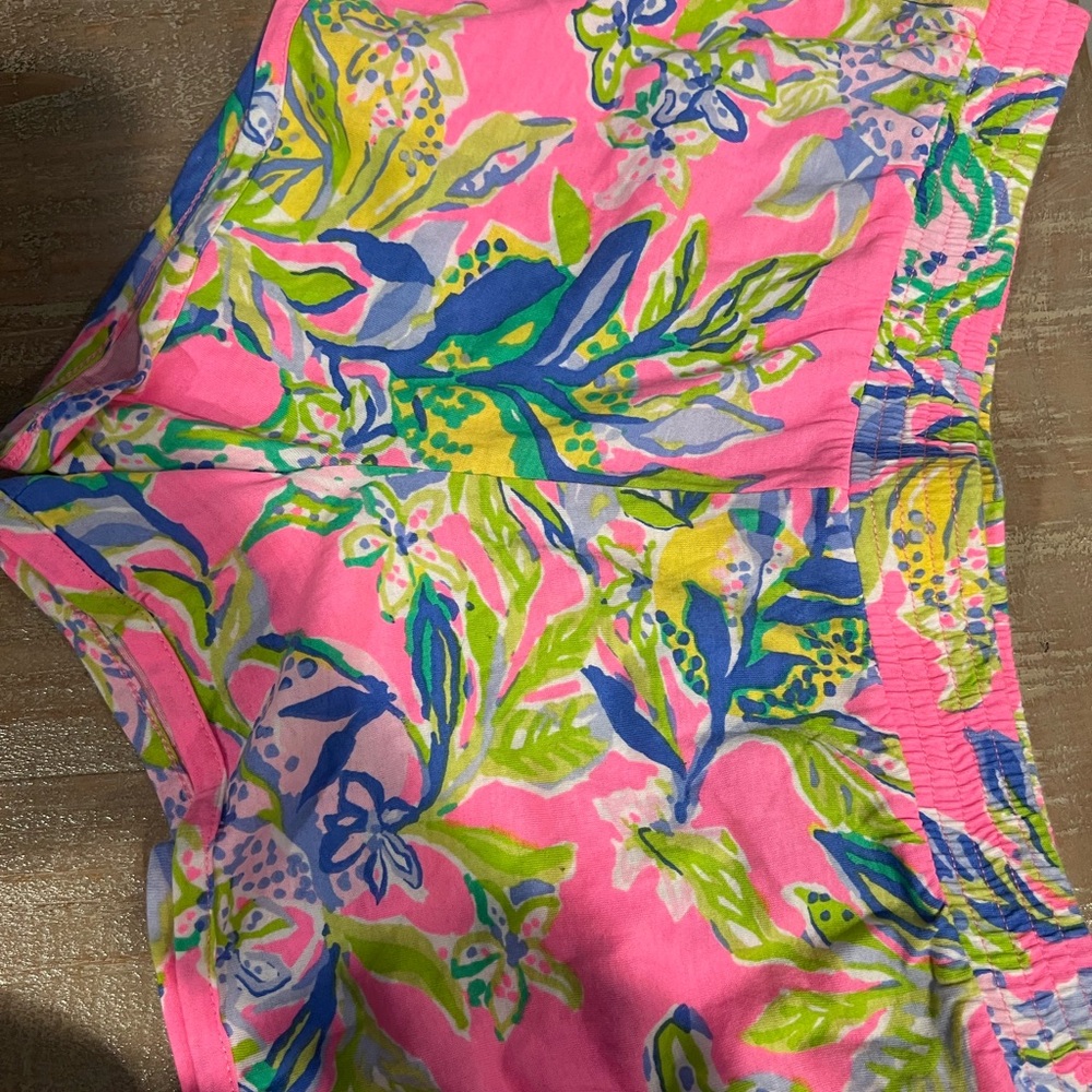 Vibrant Floral Print Shorts